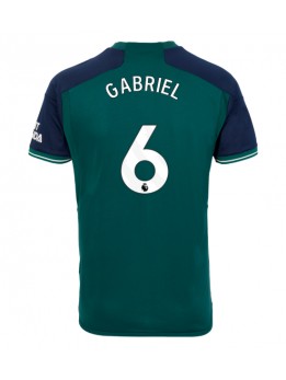 Billige Arsenal Gabriel Magalhaes #6 Tredjedrakt 2023-24 Kortermet